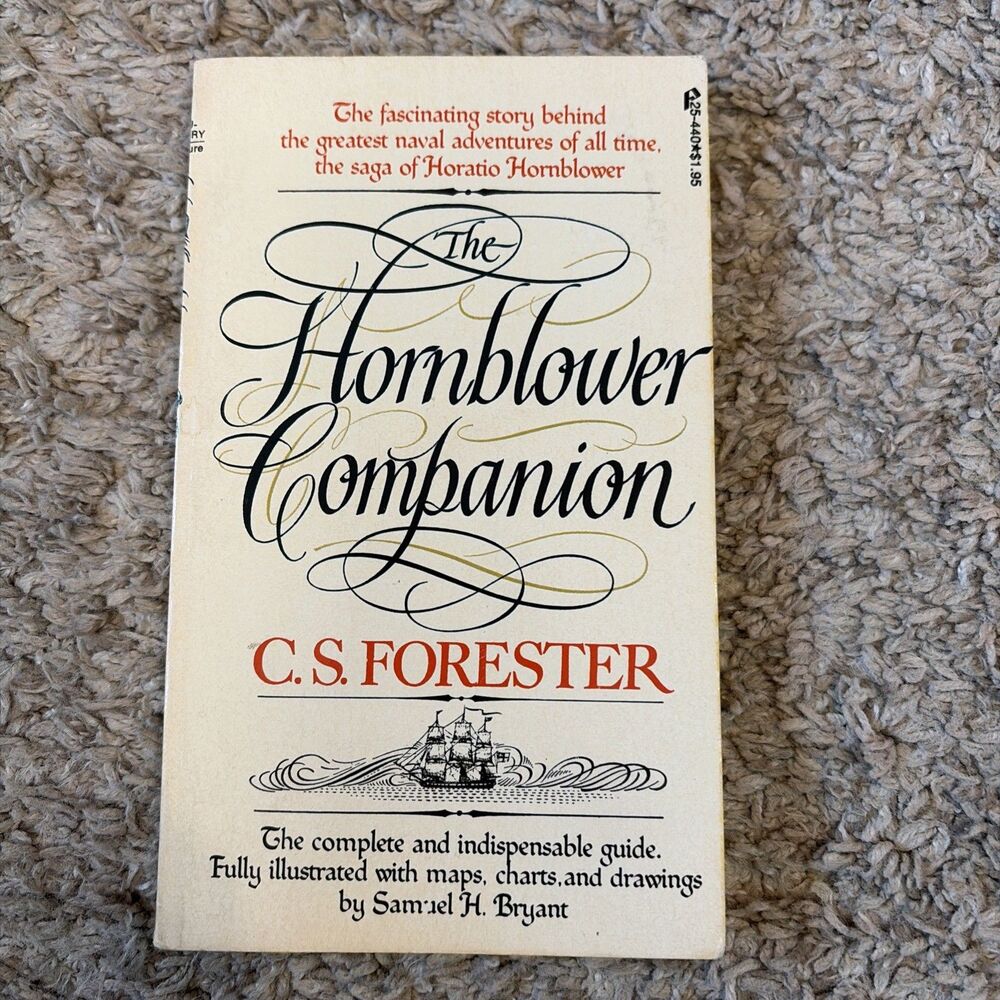 Vintage The Hornblower Companion 1976 By CS Forester PB EUC